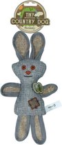 Country Dog - Honden Knuffel - Speelgoed voor dieren - Canvas - 27 CM