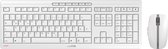 CHERRY Stream Desktop Recharge toetsenbord Inclusief muis RF Draadloos QWERTZ Duits Grijs