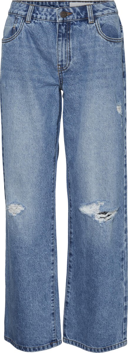 Noisy may Jeans Nmamanda Nw Dest  Jeans Vi141lb Noo 27018105 Light Blue Denim Dames Maat - W27 X L32