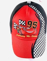 Disney Cars cap - zwart/rood - 54 cm (±5-8 jaar)