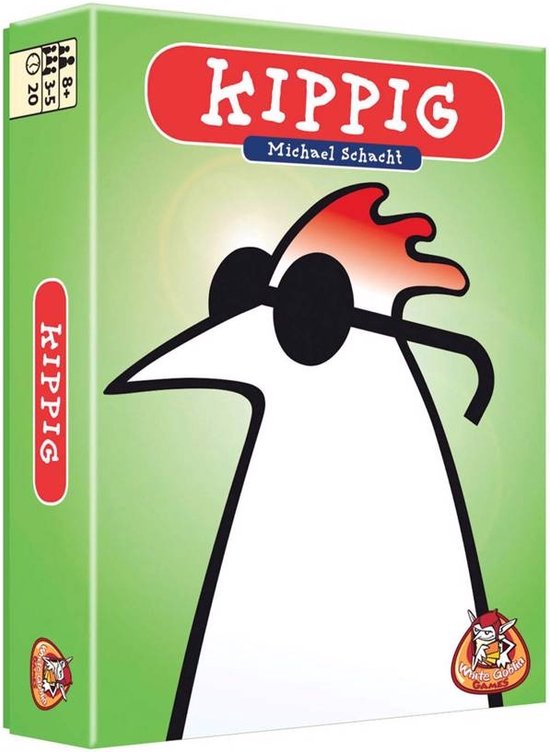 White Goblin Games Kippig - Kaartspel - Slagenspel met kippen