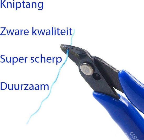 Plato Mini Kniptang Zijsnijtang Zijkniptang  -  3D Pen / Printing - Sieraden Maken / Kralen - Elektronica - Hengelsport - Modelbouw