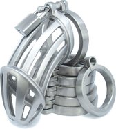 BON4MXL Extra Large High Quality Male Stainless Steel Chastity Cage Extra Grote Roestvrijstalen Peniskooi
