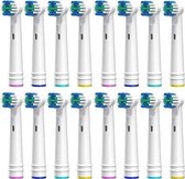 Profi Smile - Universele opzetborstels voor elektrische  Oral-b tandenborstels - 16 Stuks