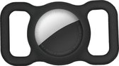 Halsband GPS houder geschikt voor AirTag voor honden / katten halsband - GPS tracker voor huisdieren - Apple Airtag houder voor halsband hond - Honden en katten sleutelhanger voor Airtag - Siliconen - Eenvoudig te bevestigen