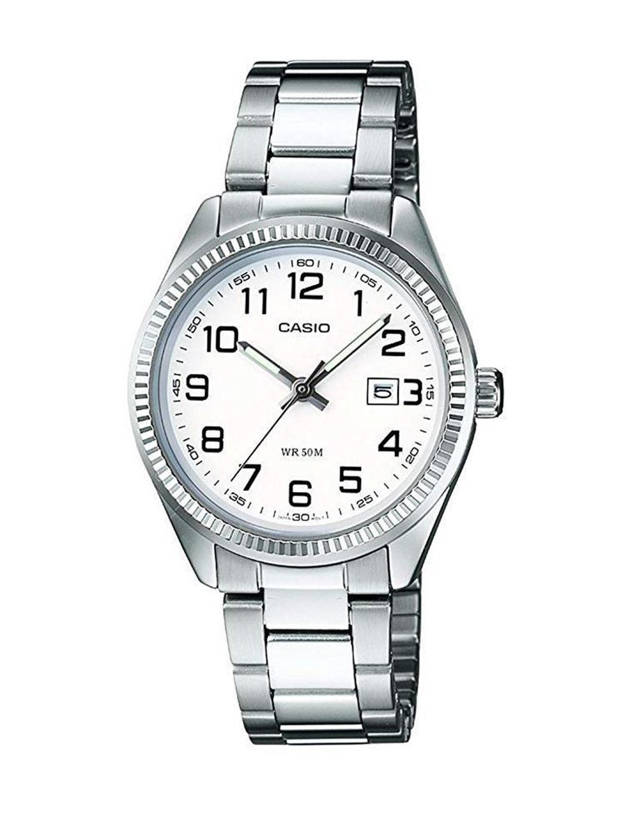 Casio Casio Collection LTP-1302PD-7BVEG Horloge - Staal - Zilverkleurig - Ø 30 mm