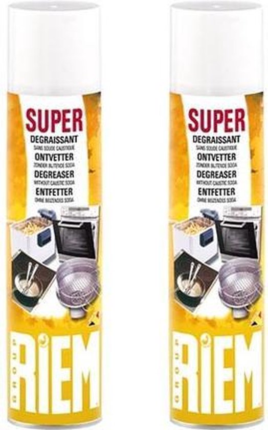 Riem - Superontvetter en Allesreiniger - 2 x 400 ml | bol.com