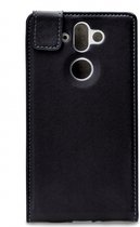 Nokia 8 Sirocco Hoesje - Mobilize - Gelly Classic Serie - Kunstlederen Flipcase - Zwart - Hoesje Geschikt Voor Nokia 8 Sirocco