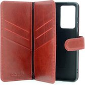 Samsung Galaxy S20 Ultra Hoesje (rood)100% Leer