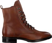 Omoda 108263 Veterboots - Laarzen Met Veters - Dames - Cognac - Maat 42