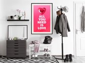 Poster - Ruby Heart-30x45