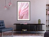 Artgeist - Schilderij - Pink Feathers - Multicolor - 30 X 45 Cm