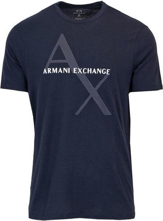 Armani Exchange 8nzt76-z8h4z T-shirt Met Korte Mouwen Blauw S Man