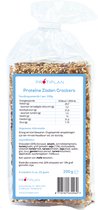 Protiplan | Proteïne Crackers | Zaden | 80 Crackers | 80 crackers x 25 gram  | Eiwitrijke voeding | Koolhydraatarme Crackers  | Perfect voor een koolhydraatarm ontbijt of lunch | A