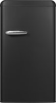 Exquisit RKS100-V-H-160FMZ -  koelkast Vrijstaand - Zwart