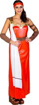 dressforfun - Vrouwenkostuum Romeinse gladiator M - verkleedkleding kostuum halloween verkleden feestkleding carnavalskleding carnaval feestkledij partykleding - 300191