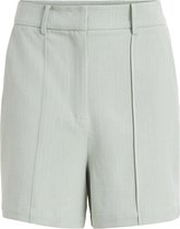 VILA VININOS HW TAILORED SHORTS Desert Sage Dames Short - Maat 40