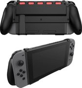 Beschermhoes Nintendo Switch - grip - handvat - Nintendo Switch case - zwart - case met grip voorkomt kramp - beschermende hoes - protective case- Nintendo Switch