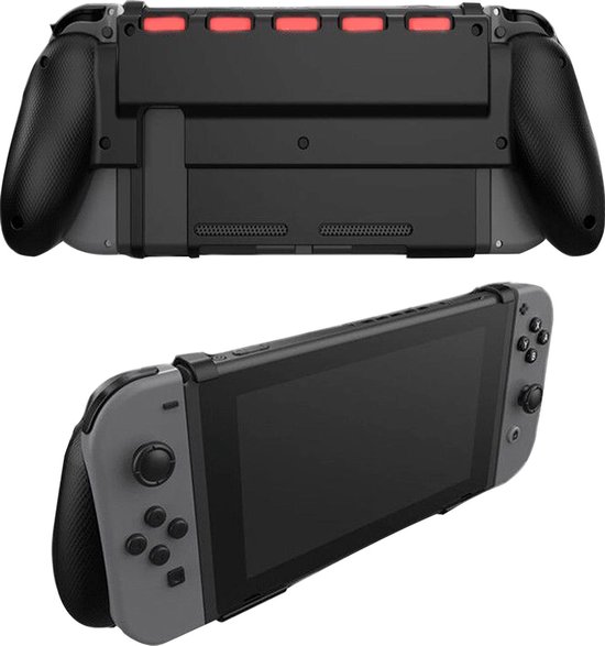 Housse de protection Nintendo Switch - grip - poignée - Nintendo Switch -  noir - Etui... | bol.com