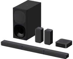 Sony HT-S40R - Soundbar met subwoofer en draadloze achterspeakers - Zwart Sony HT-S40R - Soundbar met subwoofer en draadloze achterspeakers - Zwart