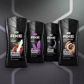 Bol.com AXE 3-in-1 Douchegels - Africa + Black + Dark Temptation + Excite - vier onweerstaanbare geuren samen in een voordeelver... aanbieding