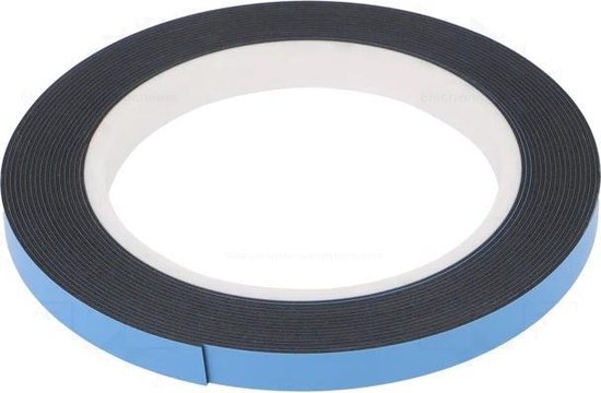 Dubbelzijdig tape voor LED strips - 9mm breed - 5 meter - PE-schuim