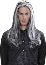 WIDMANN - Longue perruque vampire bicolore pour adultes - Perruques