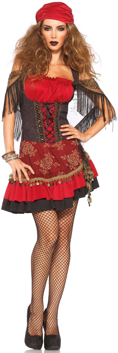"Zigeuner kostuum voor dames - Verkleedkleding - M/L"