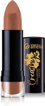 Amelia Cosmetics Lippenstift Creamy Liz Nude Dames Bruin