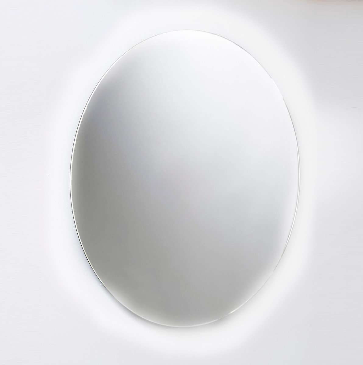 Ronde Wandspiegel Van Marcke Hula Met Indirecte LED Verlichting, Sensor En Anti-Damp 80x80 cm Glas