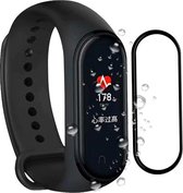 Xiaomi Mi Band 3/4 full cover 3D screen protector - glas
