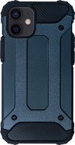 BMAX Classic Armor Phone Case hoesje geschikt voor iPhone 12 Mini / Hard Cover / Beschermhoesje / Telefoonhoesje / Hard case / Telefoonbescherming - Blauw