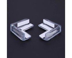 Hoekbescherming voor Baby & Kind - Baby Proofing Corner Guards - Transparant - Stootrand - Veiligheid - PVC Hoekbeschermers - 10 stuks
