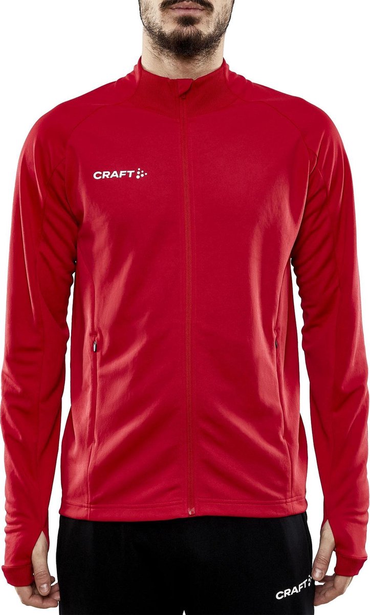 Craft Craft Evolve Full Zip Sportvest - Maat XL  - Mannen - rood