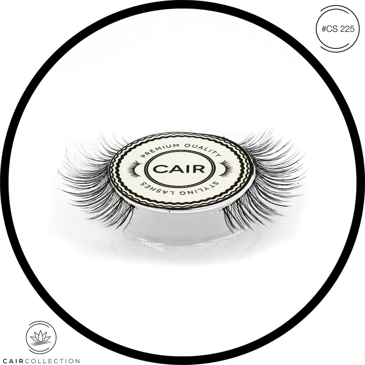 CAIRSTYLING CS#225 Premium Professional Styling Lashes Wimperverlenging Synthetische Kunstwimpers False Lashes Cruelty Free Vegan