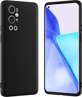 Siliconen backcase - OnePlus 7T Pro - Siliconen hoesje - Zwart