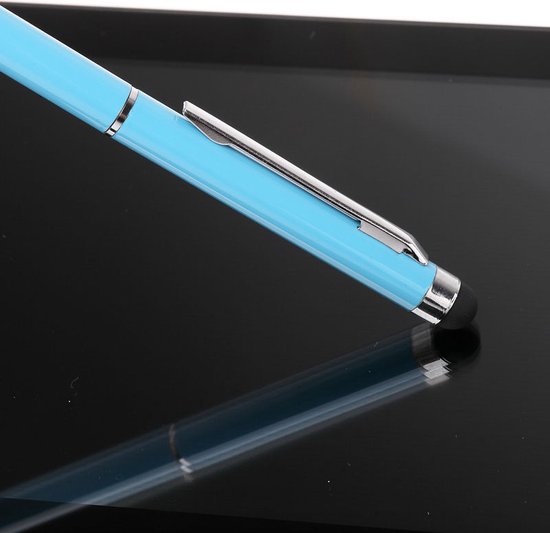2-in-1 Stylus pen (Blauw) van Merkloos — afbeelding 5