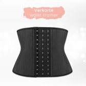 Waist trainer snel afvallen corset body shaper dames buikband na zwangerschap na operatie latex korset waist shaper lingerie kleding afslanken fitness sport Maat XXS - Milaya Pante