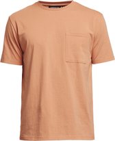 Tenson Seaside Tee M - T-shirt - Heren - Donker Oranje - Maat M