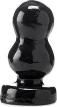 XXLTOYS - Snoob - XXL Plug - Inbrenglengte 15 X 7 cm - Black - Uniek design Buttplug - Stevige Anaal plug - Made in Europe
