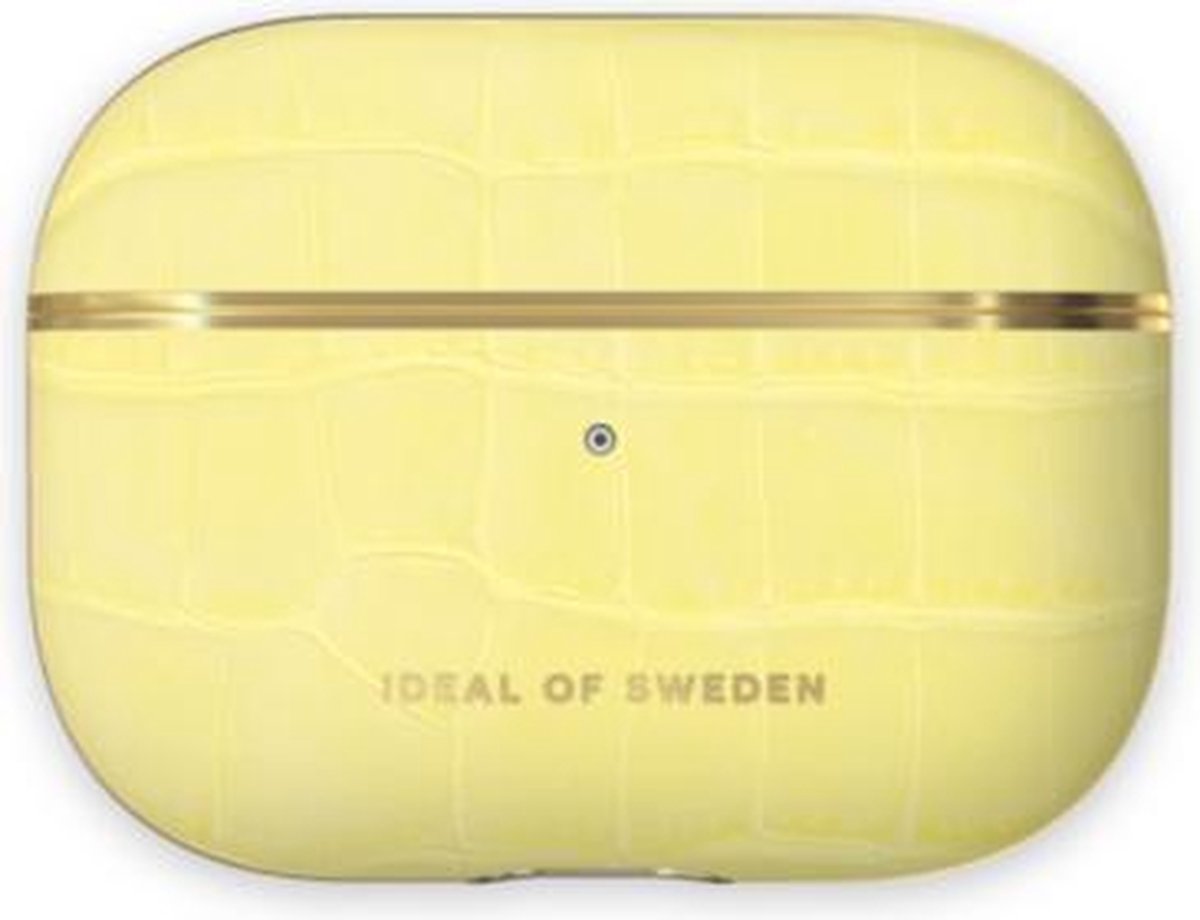 iDeal of Sweden AirPods Case PU voor Pro Lemon Croco
