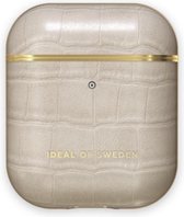 iDeal of Sweden AirPods Case PU voor 1st & 2nd Generation Caramel Croco