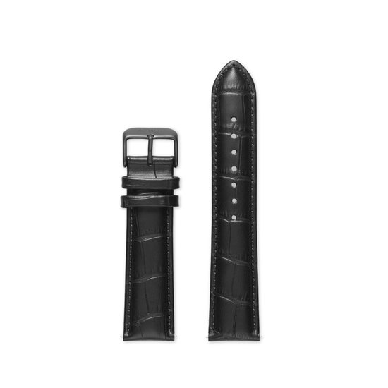 Mats Meier Strap 22mm Croco Zwart bol
