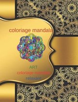 coloriage mandala: art coloriage mandala relaxant, mesurer de