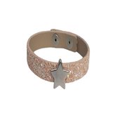 Little Bijoux armband-Pink Glitter