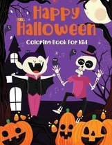 Happy Halloween Coloring Book For Kid