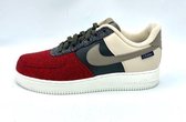 Nike Air Force One - Wit/Rood - Maat 48.5