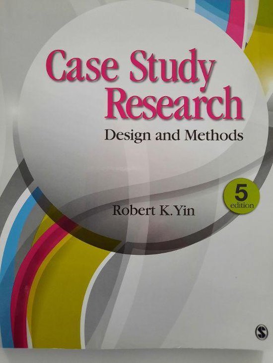 case study research design robert yin