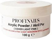 Profinails - acryl poeder - c. light pink - 100gr.