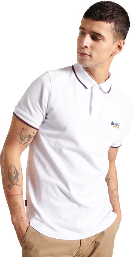 superdry poloshirt orange